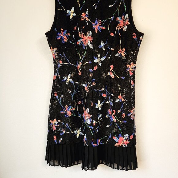 Vintage Signature By Robbie Bee Lace Tank Midi Dress XL WimsiGoth Y2K 90s Grunge - Picture 9 of 14